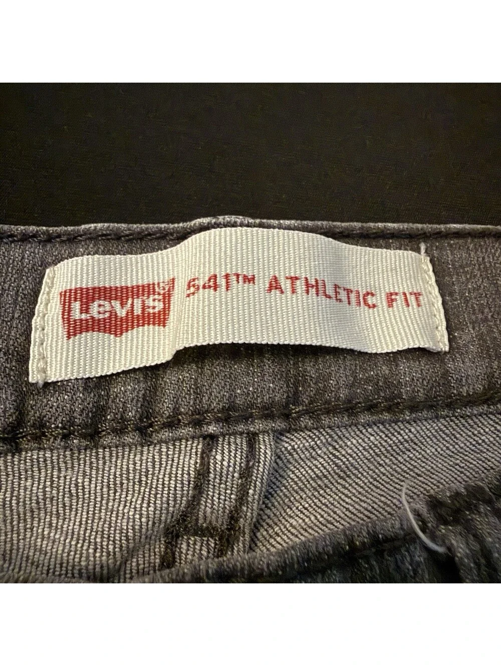 Levi’s 541 Athletic Fit Boys Size 16 Regular Gray Stretch Jeans W28 L28